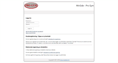 Desktop Screenshot of medlemmolde.progym.no