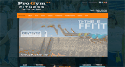 Desktop Screenshot of progym.co.mz
