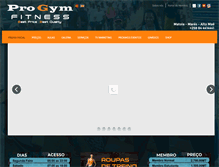 Tablet Screenshot of progym.co.mz